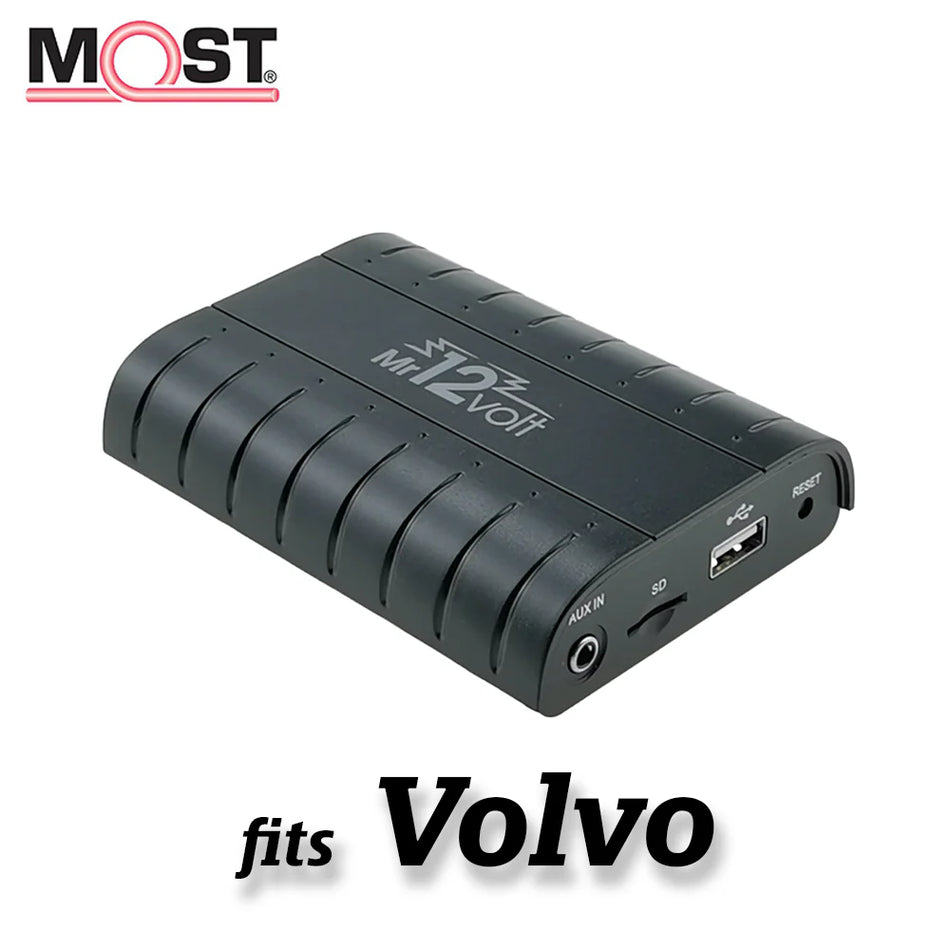 Mr12Volt Volvo C30, C70, V40, V80, XC90, XC70 - MOST Bluetooth Adapter for