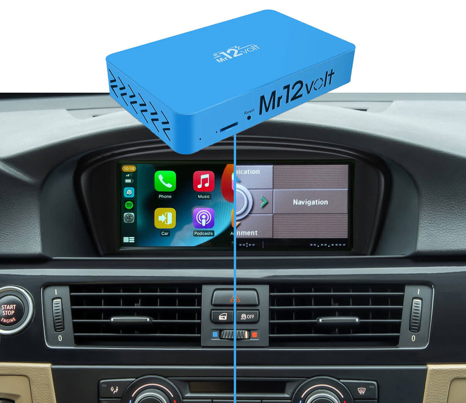 Mr12Volt MOST Bus BMW CCC M-ASK CarPlay & AA Interface - BMW E9X 3 series | E6X 5 | 6 Series