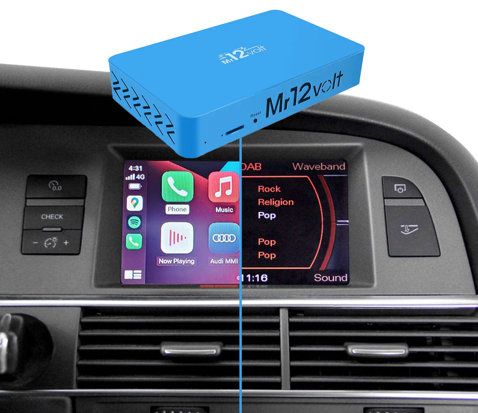 Mr12Volt Audi A5 MMI 2G High CarPlay & AA Interface DSP